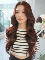 クム(kumu)&nbsp;縮毛矯正/ダブルカラー/髪質改善/ワインレッド/ボルドー