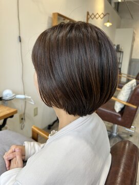 サンバイセライロ 千葉(SAN. by celilo) 丸みショートボブ 【大木】