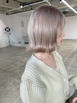 スーパーシーン(SUPER SCENE) クラゲヘアー/小顔に見せるヘア/ココアベージュ/宜野湾