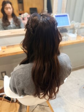 シンプル波ウェーブアレンジ