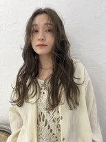 エディット トウキョウ(e.dit tokyo)&nbsp;【e.dit tokyo Misa】ニュアンスパーマ透明感カラーロングヘア