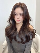 ノエシキカ(noe sikika)&nbsp;ロングスタイル/韓国/レイヤーカット/ダブルカラー/栄s47