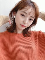 ケーツー エソラ池袋店(K-two) シースルーバング*くびれヘア*ミディアムヘア*30代40代50代*丸顔