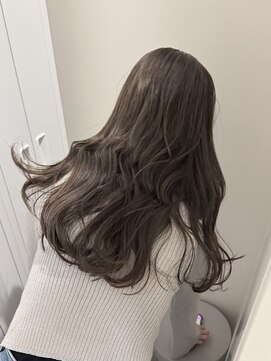 ソア(soa) グレージュ/ダブルカラー/レイヤーカット/枚方美容室/大阪美容室