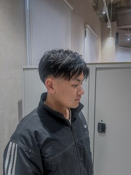 アレアル 広島並木通り店(ALEAR) 2wayアップバング＋スキンフェード