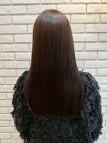 フルミー(fulme.) ナチュラルブラウン 30代 松山市 カット+美髪トリートメント