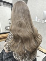 イリ 大阪(ili) レイヤーカット/ブリーチなし/ココアブラウン/髪質改善