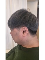 クィーンズ&nbsp;ナチュラルマッシュ刈り上げメンズスタイル