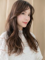 カバーヘア イヴ 戸頭店(COVER HAIR EVE)&nbsp;カーテンバング韓国風巻き毛先パーマヨシンモリX戸頭30代40代