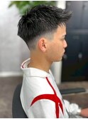 フェードカット ベリーショート バーバー 刈り上げ まゆ毛カット