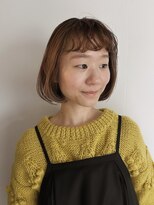 トッカ ヘアアンドトリートメント 大宮店(tocca)&nbsp;前髪パーマ × 顎ラインボブ