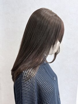 モニュメント イバラ(Monument ibara) 透け感のあるオリーブグレー