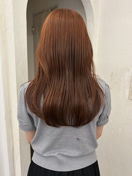 ヘアーアイスカルテット(HAIR ICI QUARTET) 夏カラー/オレンジカラー×韓国風!艶髪レイヤー