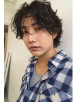 ガレージ バイ グリーン 表参道 原宿(Garage by green)&nbsp;【YUYA】ルーズシャドウウルフ