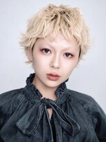 アルバム 銀座(ALBUM GINZA) ホワイトベージュベリーショート_F1850