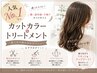 【人気No.1】カット+カラー+選べるシステムトリートメント 7500
