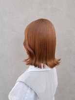 ミー 新宿(MII) オレンジ/ダブルカラー/髪質改善/新宿/MII/