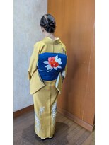 ヤマウエ(YAMAUE)&nbsp;訪問着着付とヘアセット