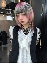 ブリーチ .elice心斎橋　ケアブリーチ/ブリーチカラー/ブリーチデザイン&nbsp;ユリナ 【心斎橋】