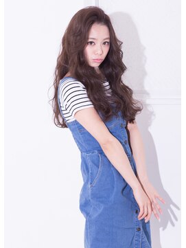 ヘアーズ ベリー 日本橋店(hairs BERRY) ふわっと大人なかきあげ３Dカールスタイル