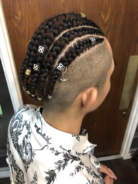 アシッドハウス(ACID HOUSE) ヘアジュエリーコーンロウ