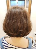 癖を活かしたパーマ