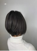 Lee梅田◆黒髪丸みショート×前下がりボブ×ヘルシーレイヤー