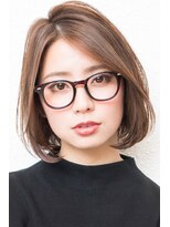 モニカ 西宮北口(Monica) 前下がりボブ・  内巻きワンカール・  ボブショート・暗髪