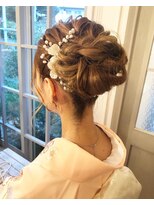 トルチェ(toRtue) 着物もOK！ヘアアレンジ