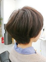 カキーン(cakeen)&nbsp;ふわっと丸み重ためボブ×大人女子☆ダークグレージュ