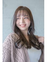 ナナナ パレナ 大津膳所店(nanana parena) 内巻き柔らかカール!透け感とツヤ感のマロンアッシュ☆