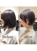 くせ毛でお悩みの方もお任せください!/丸みショート