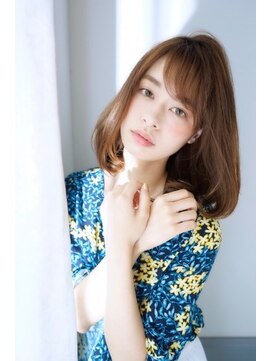 ネオリーブアイム 横浜西口店(Neolive aim) ストレート内巻きに決まるワンカールミディ☆