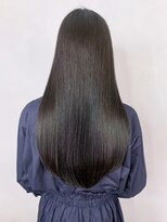 アイティーバイアルバム 藤沢店(IT by ALBUM) ロングダークグレージュ_ショコラベージュボブルフ_ba340091