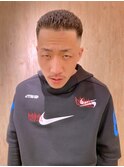 パンチパーマ濡れパンフェードカット理容室加古川58