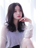 アグ ヘアー コーラル 沖浜店(Agu hair coral)&nbsp;《Agu hair》暗髪しっとりワンホンセミロング