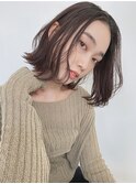 大人かわいい美髪ナチュラルボブ20代30代40代