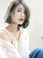 ヘアーアンドメイク シークタチカワ 立川店(Hair&Make Seek) ウェーブボブ×アディクシーサファイア