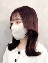 ルームバイシー 新宿(Loom. by Sea)&nbsp;韓国前髪×ショコラアッシュ【韓国ヘア/ふんわりカール/新宿】