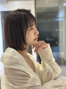 ロンド ストラーダ 心斎橋(Lond strada) モードヘアロング×美髪【髪質改善/縮毛矯正】