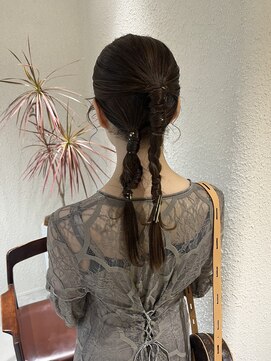 キュー(que) 個性的ツインアレンジ