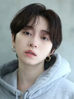 リップス 表参道店(LIPPS)&nbsp;ナチュラルセンターパート【韓国カルマバング風】