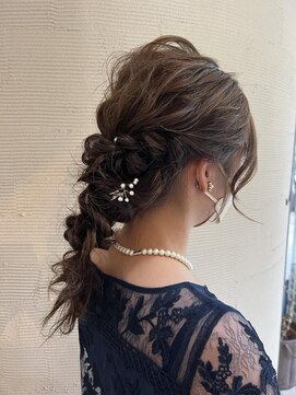 リフレアンドケア ミチ 幸町店(refre&care MICHI) 【MICHI refre店　佐藤彩】パーティスタイル