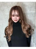 ミルクティーブラウン
