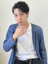 エムスラッシュ アヴェダ 自由が丘(M.SLASH AVEDA)&nbsp;アップバング/コンマヘアー/ニュアンスパーマ/黒髪/自由ヶ丘