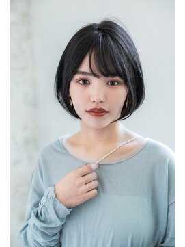 ジョエミバイアンアミ(joemi by Un ami) 【joemi】切りっぱなしボブ美髪ピンクブラウンベース(小倉太郎)