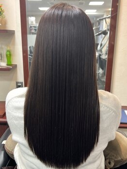 ベース 美容室BASEの写真/特許取得済の薬剤・技術でダメージレス縮毛矯正♪持続性の高い高濃美容成分効果で匂いも気にならない◎
