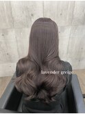 韓国レイヤースタイル×透明感抜群lavender greige☆