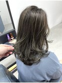 ハイライト×グレージュ