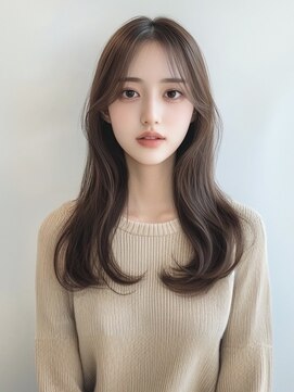 ブロウ ネックス ザ サロン 表参道(VLOW nex the salon) 【vlow 吉田＃16】重めワンカールレイヤー vlow 表参道 韓国